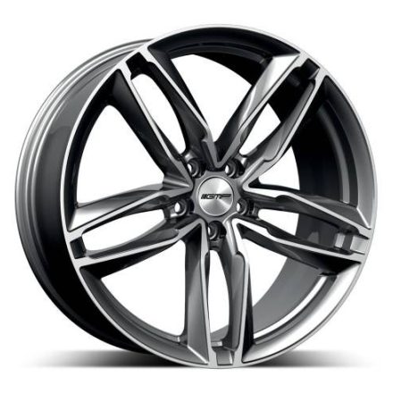 ATOM 10×21 ET30 5×112 CB66,5 ANTHRACITE DIAMOND