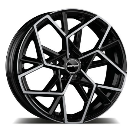 CARTESIO 7,0×17 ET45 4×100 CB73,1 BLACK DIAMOND