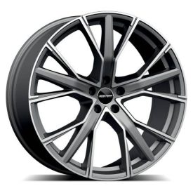 GUNNER 9,0×22 ET40 5×108 CB63,4 MATT ANTHRACITE DIAMOND