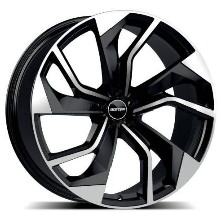 REBEL 10×21 ET58 5×112 CB57,1 BLACK DIAMOND