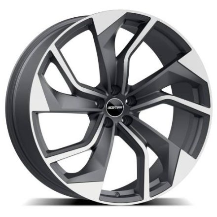 REBEL 10×22 ET38 5×130 CB66,5 MATT ANTHRACITE DIAMOND