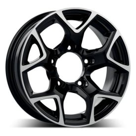SJ15 5,5×15 ET5 5×139 CB108 BLACK DIAMOND