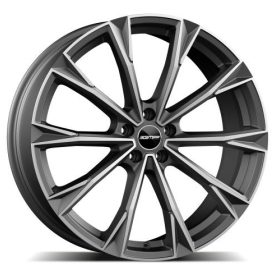 TOTALE 8,5×21 ET29 5×110 CB65,1 MATT ANTHRACITE DIAMOND
